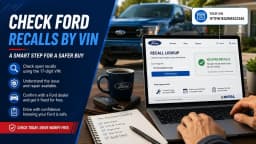 How to Check Ford Recalls by VIN to Spot Safety Issues