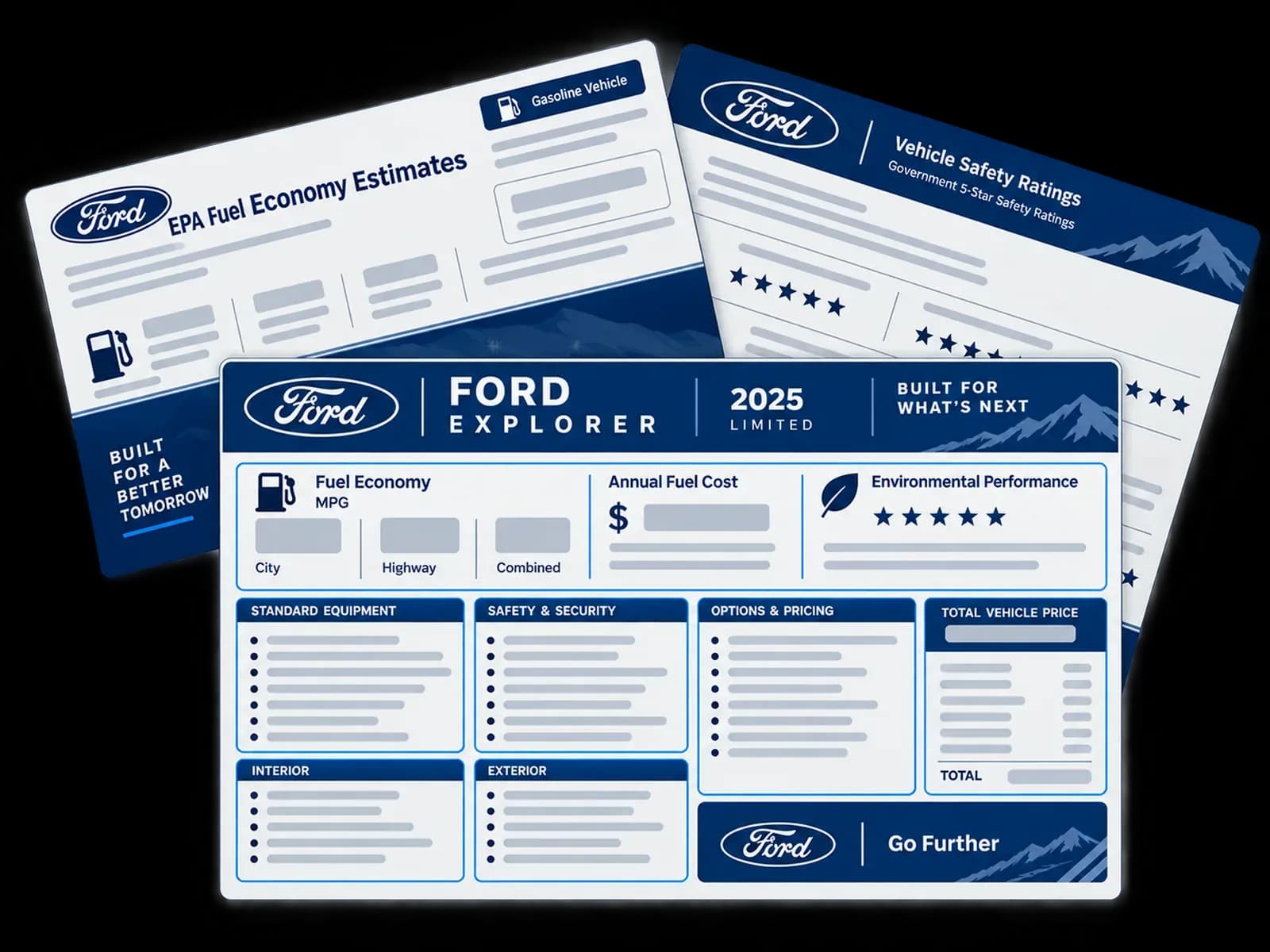 Get Your Ford Window Sticker by VIN