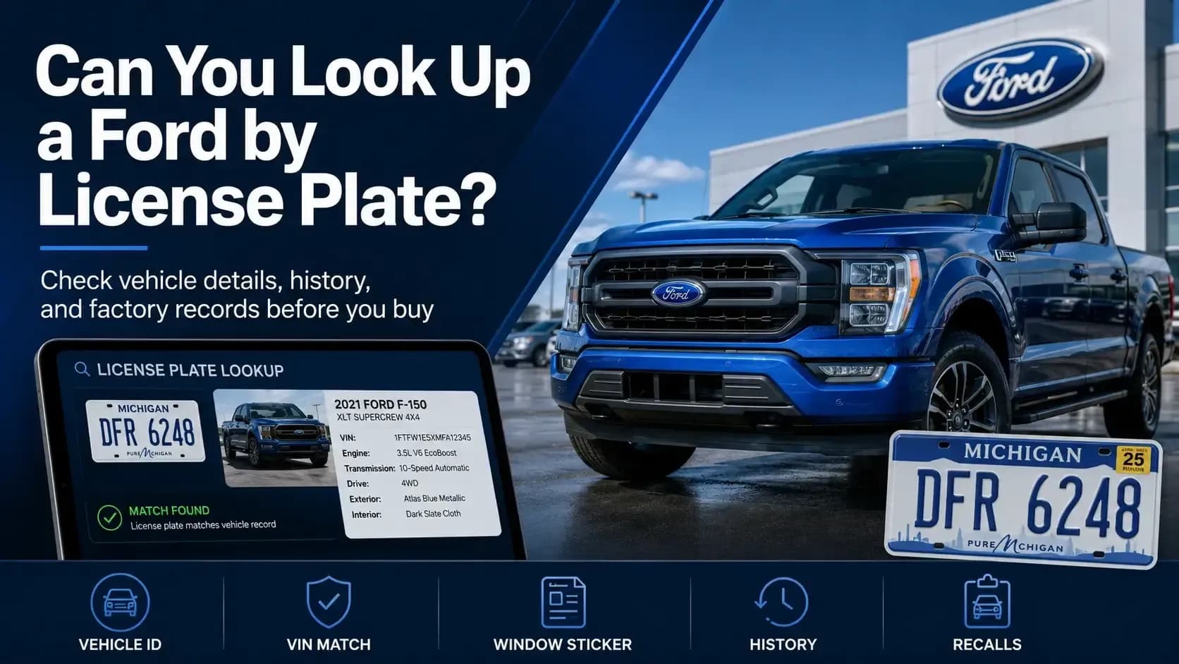 Can You Look Up a Ford by License Plate? A Buyer's Guide