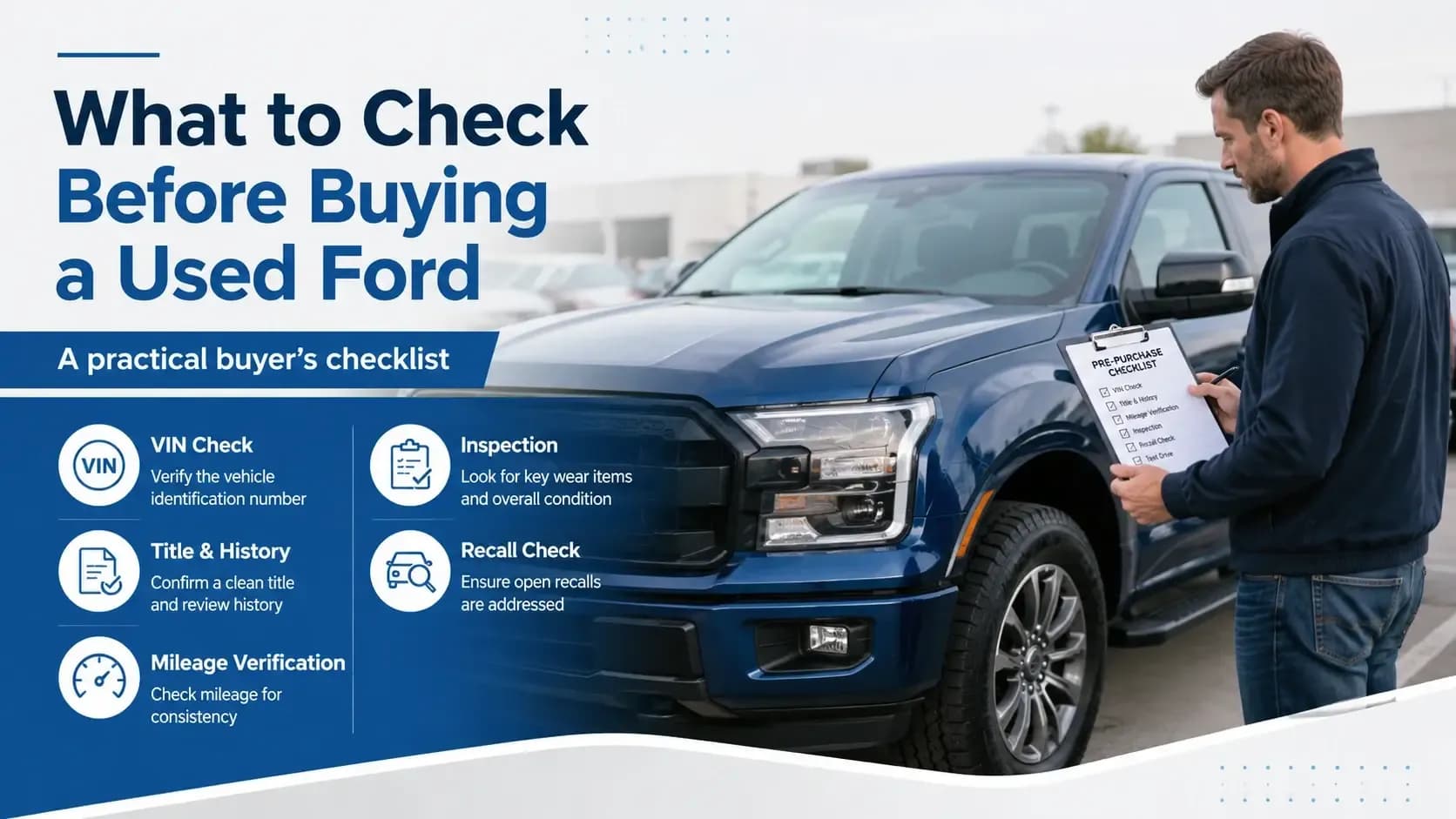 What to Check Before Buying a Used Ford