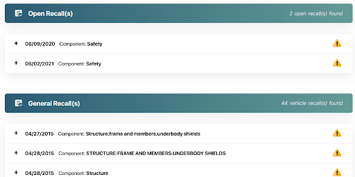 What Information Does a Ford Recall Check Provide?