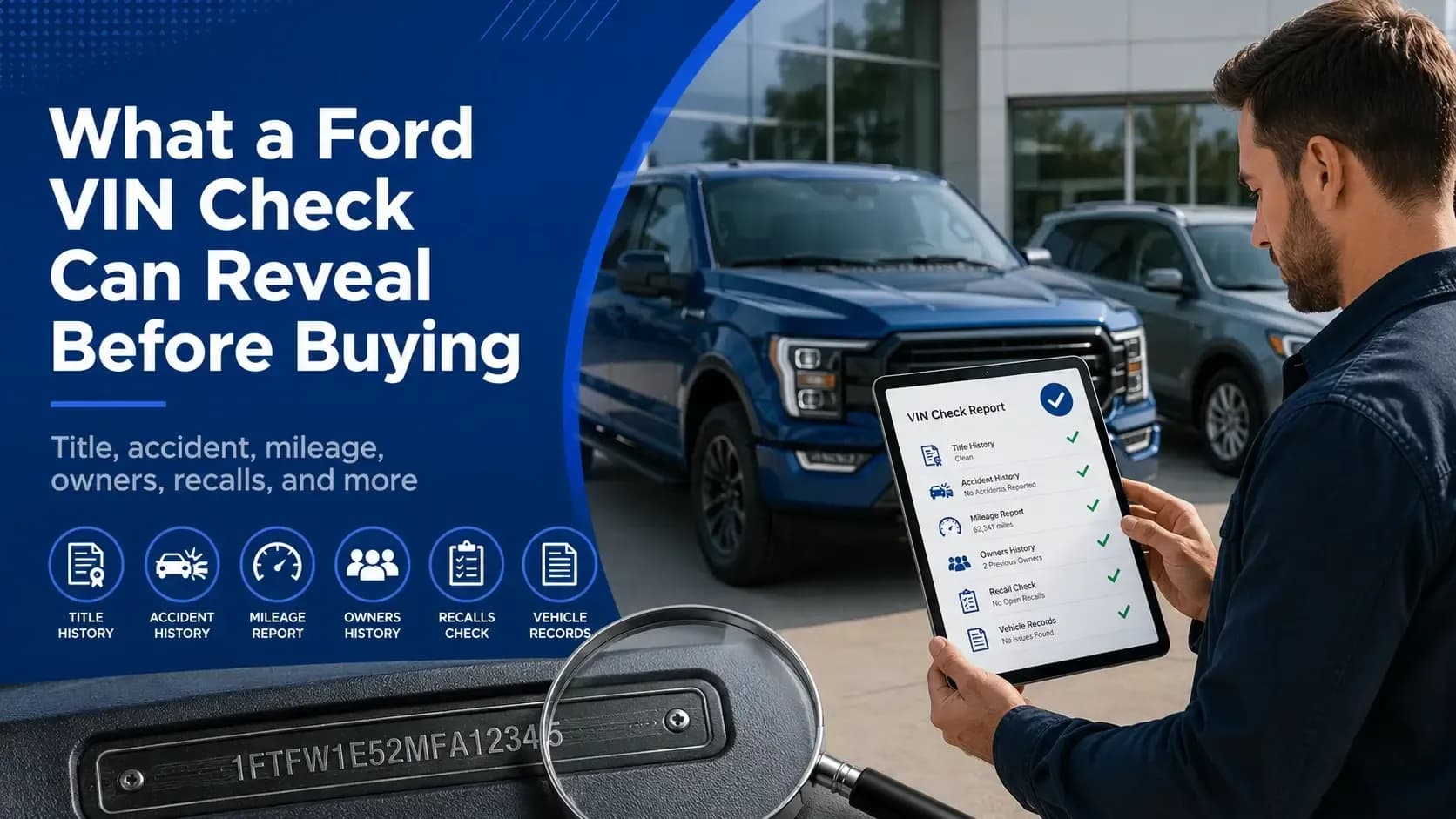 What a Ford VIN Check Can Reveal